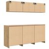vidaXL Garage Cabinets 6 pcs Artisan Oak Engineered Wood