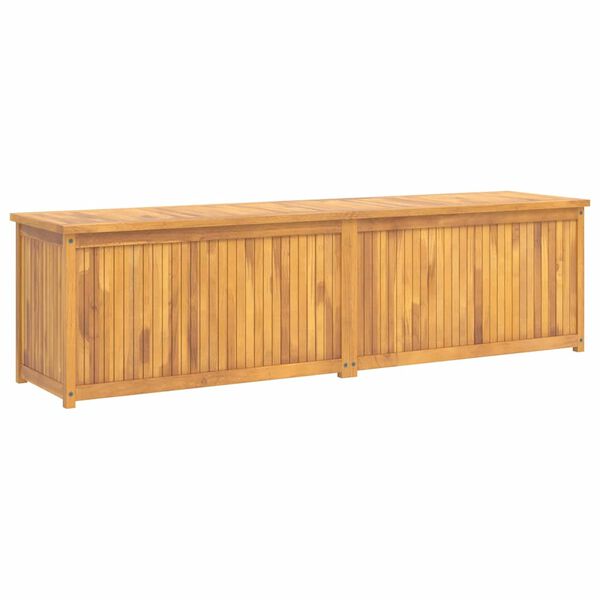 vidaXL Garden Box 200x50x55 cm Solid Wood Teak