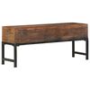 vidaXL Bench 110 cm Solid Wood Reclaimed