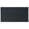 vidaXL Area Rugs Rectangular Dark Grey 80 x 150 cm Jute