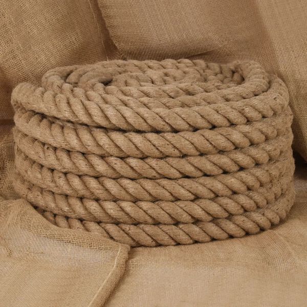 vidaXL Jute Rope 5 m Long 36 mm Thick
