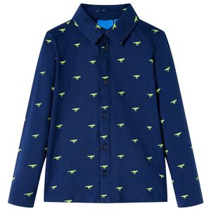 vidaXL Kids' Shirt Navy 92