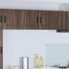 vidaXL Kitchen Wall Cabinet Brown Oak 80 x 31 x 40 cm Engineered Wood