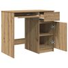 vidaXL Desk Artisan Oak 86x49x76 cm Engineered Wood