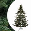 vidaXL Artificial Christmas Tree with Bauble 210 cm 300 LEDs