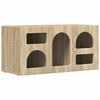 vidaXL TV Cabinet ELST 80 x 35 x 40 cm Sonoma Oak Engineered Wood
