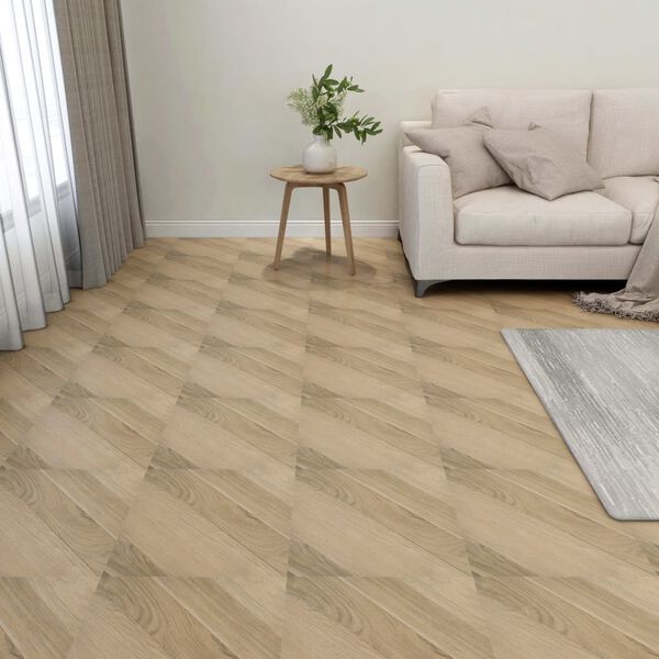 vidaXL Self-adhesive Flooring Planks 20 pcs PVC 1.86 m² Brown Striped