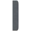 vidaXL Headboard Ear Grey 80 x 16 x 4 cm Velvet