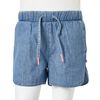 Kids' Shorts Denim Blue 104