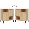 vidaXL Sideboard Sonoma Oak 60x35x70 cm Engineered Wood