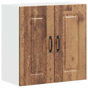 vidaXL Kitchen Wall Cabinet "Kalmar" Old Wood Engineered Wood