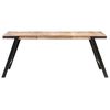 vidaXL Dining Table 180x90x76 cm Solid Mango Wood