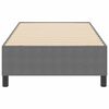 vidaXL Platform Bed Frame Light Grey 90 x 200 cm Fabric