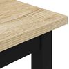 vidaXL Bench Sonoma 200 x 35 x 45 cm Engineered Wood