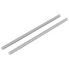 vidaXL Threaded Rod 2 pcs Silver 6 x 170 mm Steel