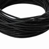 vidaXL Leather Cord Black &Oslash;2 mm x 5 m Leather