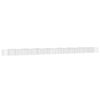 vidaXL Arched Gabion Raised Bed 800x50x50 cm Galvanised Iron