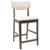 vidaXL Dining Chairs 2 pcs Light Brown 48 x 49 x 95 cm