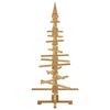 vidaXL Wooden Christmas Tree with Stand Brown 150 cm Solid pine wood