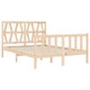 vidaXL Bed Frame without Mattress 140x190 cm Solid Wood Pine