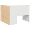 vidaXL Corner Desk with Drawer White 102 x 88 x 75 cm