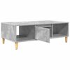 vidaXL Coffee Table Concrete Grey 103.5 x 60 x 35 cm Engineered Wood
