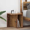 vidaXL End Table 2 pcs Old Wood 37 x 32 x 40 cm Engineered Wood