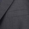 vidaXL Mens 2pcs Suit Grey 5 Polyester