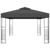vidaXL Gazebo 3x4 m Anthracite