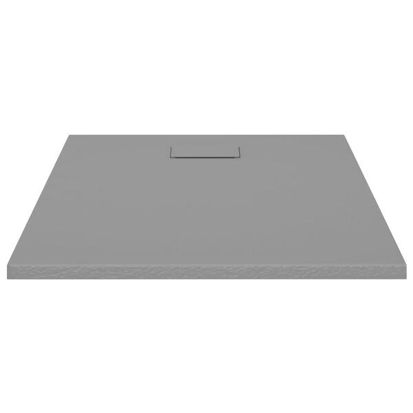 vidaXL Shower Base Tray SMC Grey 100x80 cm