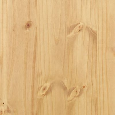 vidaXL Chest of Drawers Corona 92x48x114 cm Solid Wood Pine