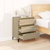 vidaXL Sideboard Sonoma Oak 60x35x70 cm Engineered Wood
