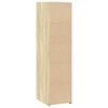 vidaXL Highboard Sonoma Oak 30x41x124 cm Engineered Wood
