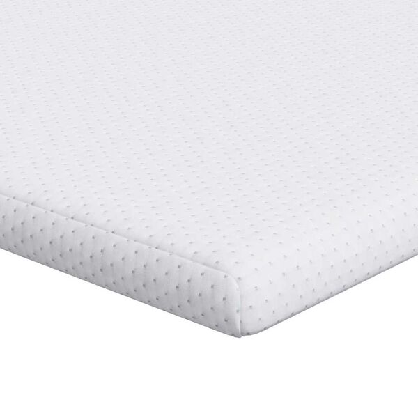 vidaXL Mattress Topper White 180 x 200 x 6 cm Jaquard Fabric