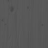 vidaXL Monitor Stand Grey 50x27x15 cm Solid Wood Pine