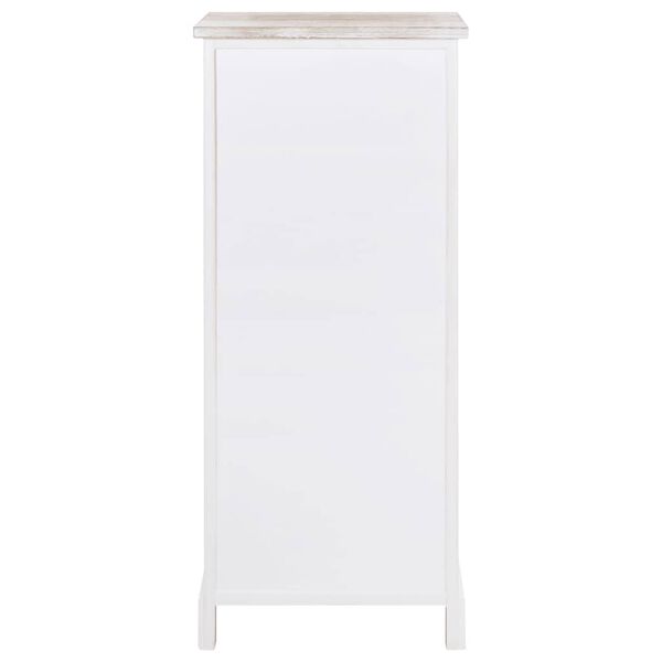 vidaXL Side Cabinet 38x28x86 cm Paulownia Wood