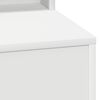 vidaXL Dressing Table White 50 x 41 x 135 cm Engineered Wood