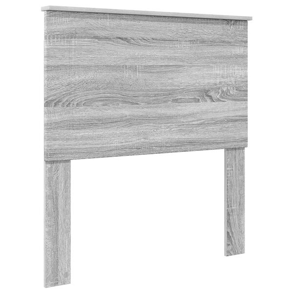 vidaXL Headboard Grey Sonoma 75 cm Engineered Wood