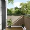 vidaXL Balcony Screen Taupe 90x700 cm 100% Polyester Oxford