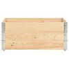vidaXL Raised Beds 3 pcs 100x150 cm Solid Pine Wood (310059)