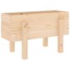 vidaXL Garden Planter 62x30x38 cm Solid Wood Pine