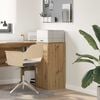 vidaXL Sideboard with Drawer Artisan Oak 38 x 34 x 75 cm