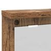 vidaXL Wall-Mounted Coat Rack Old wood 85 x 10 x 45 cm Engineered wood