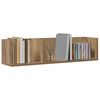 vidaXL CD Wall Shelf Artisan Oak 75x18x18 cm Engineered Wood