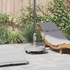 vidaXL Parasol Base Grey 45 x 45 x 45 cm Granite