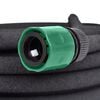 vidaXL Garden Soaker Hose Black 0.6" 10 m Rubber