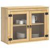 vidaXL Cabinet with Shelf Honey 80 x 32 x 60 cm Solid Pine Wood