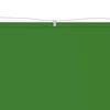 vidaXL Vertical Awning Light Green 60x600 cm Oxford Fabric