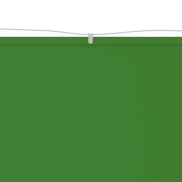 vidaXL Vertical Awning Light Green 60x600 cm Oxford Fabric