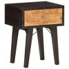 vidaXL Bedside Cabinet 40x30x50 cm Solid Reclaimed Wood